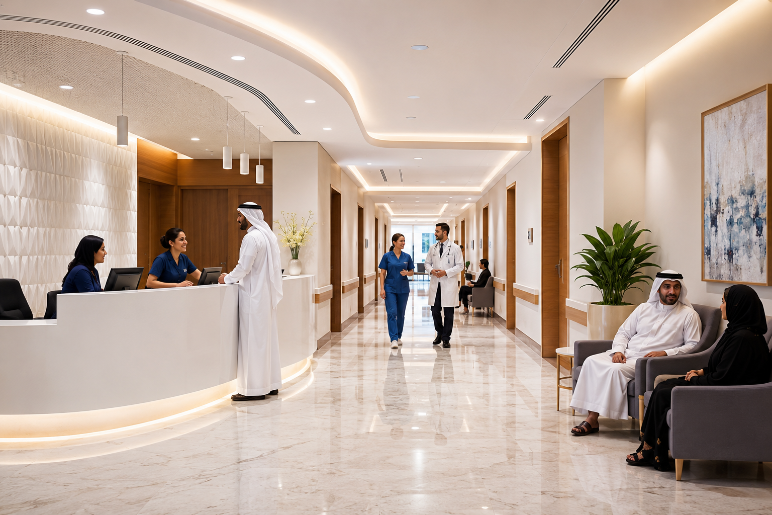 Hospitals and clinics