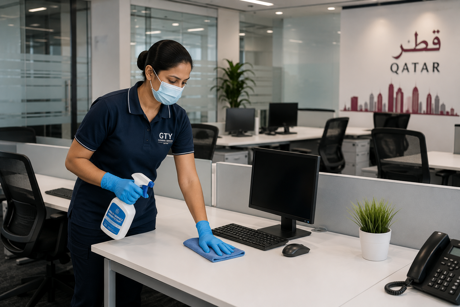 Professional office cleaning