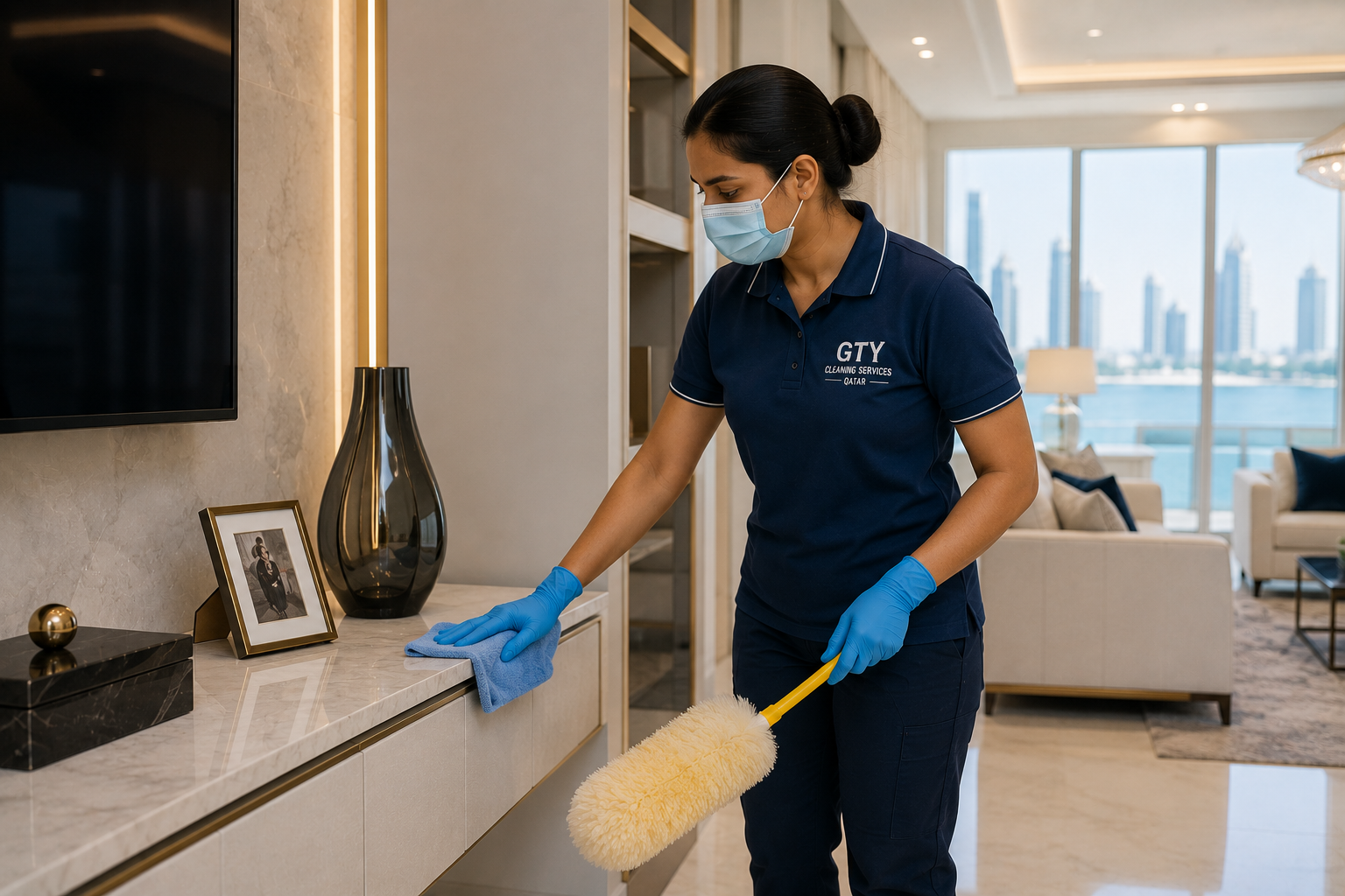 Residential home cleaning